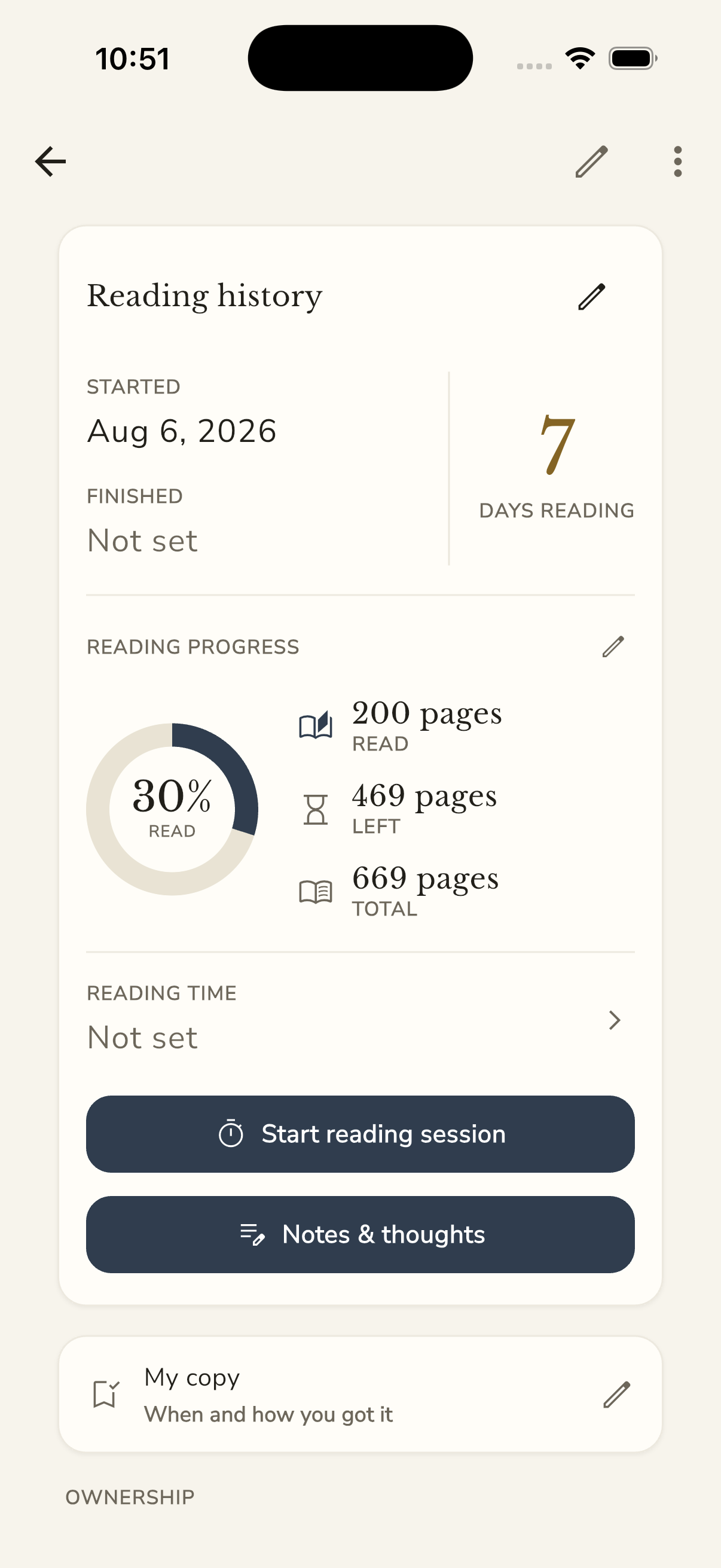 Reading history
